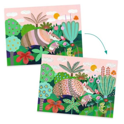 Atelier de pictura Padurea tropicala, Djeco - poza 5