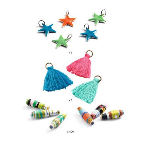 Atelier DIY de confectionat bratari cu margele din hartie, culori Pop - poza 3