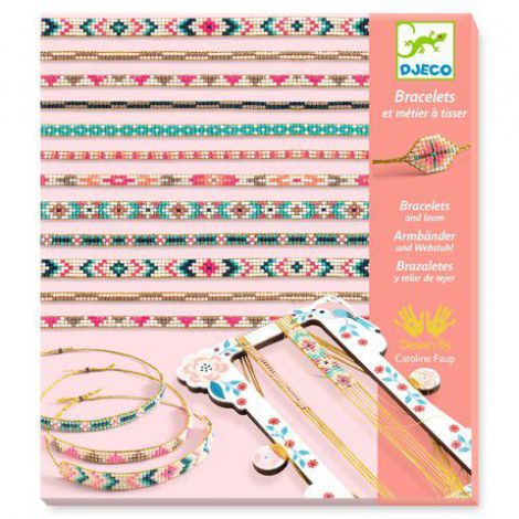 Atelier Djeco de confectionat bratari cu margele - poza 1