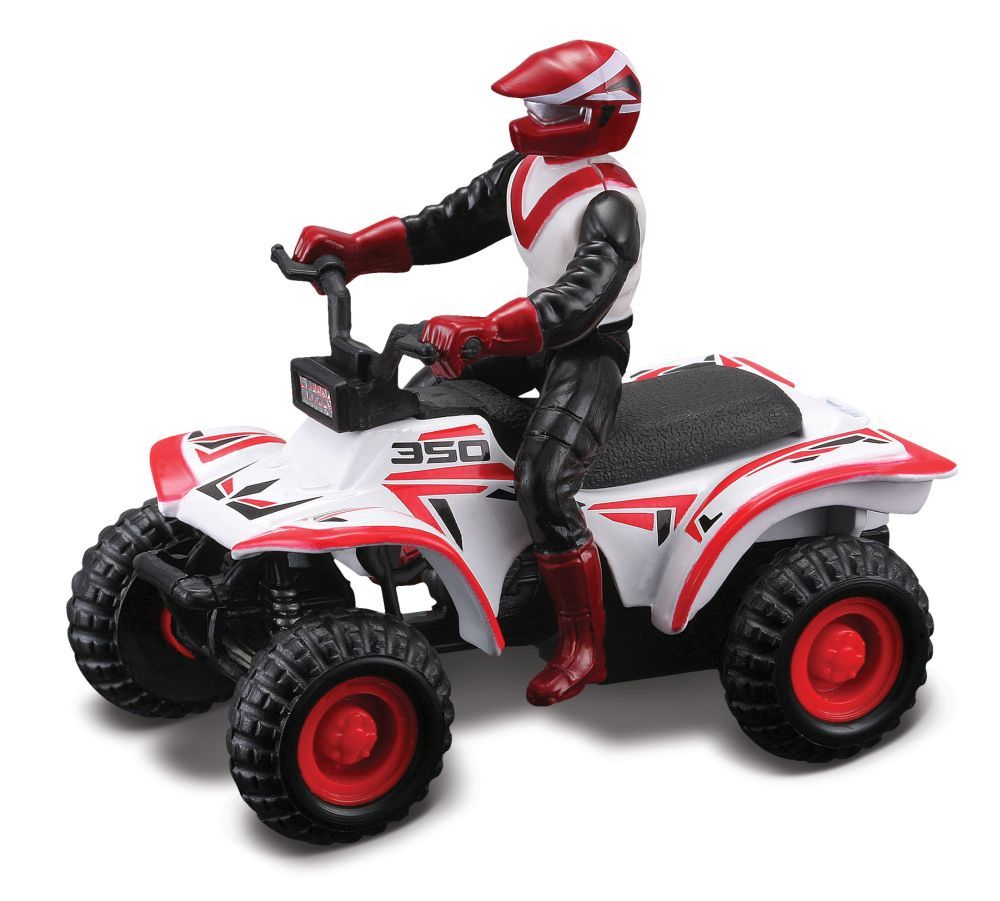 Atv cu motociclist Maisto Fresh - poza 1