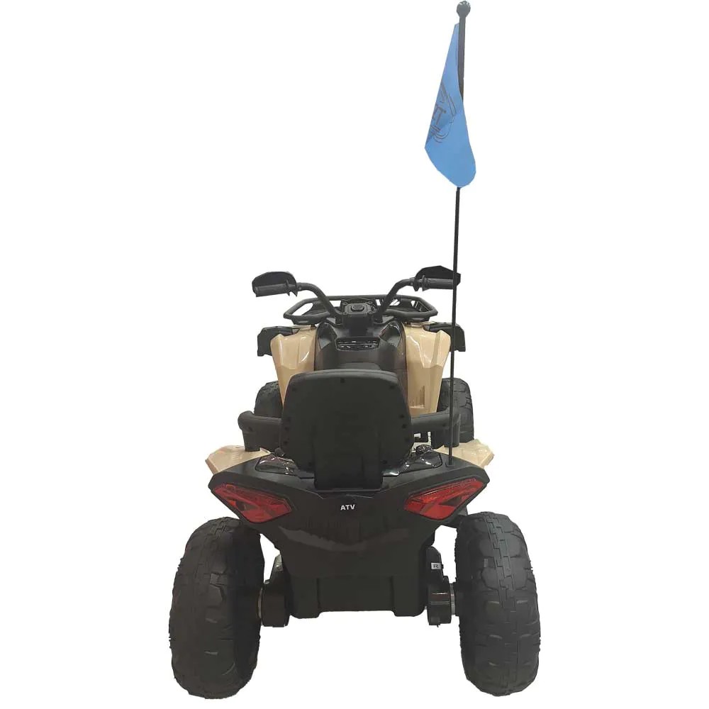 ATV electric copii 12V Sport OCIE bej 126x72x76cm 3400228-2R X1 - poza 3