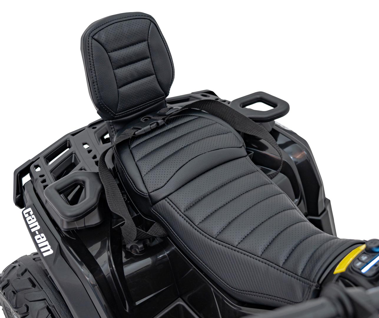 ATV electric pentru copii Can-Am Outlander cu 2 locuri 24V 4x4 800W, echipare Lux (CA005) Negru - Autokids.ro - poza 3