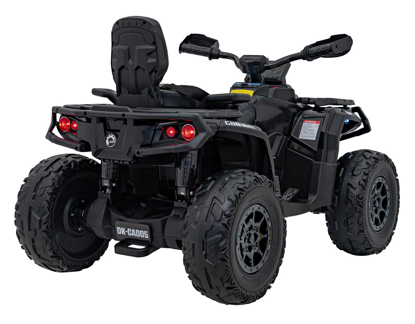 ATV electric pentru copii Can-Am Outlander cu 2 locuri 24V 4x4 800W, echipare Lux (CA005) Negru - Autokids.ro - poza 5