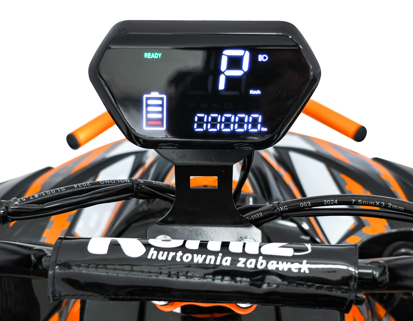 ATV electric pentru copii DESERT STORM LIFT 48V 800W (002) Portocaliu - Autokids.ro - poza 2