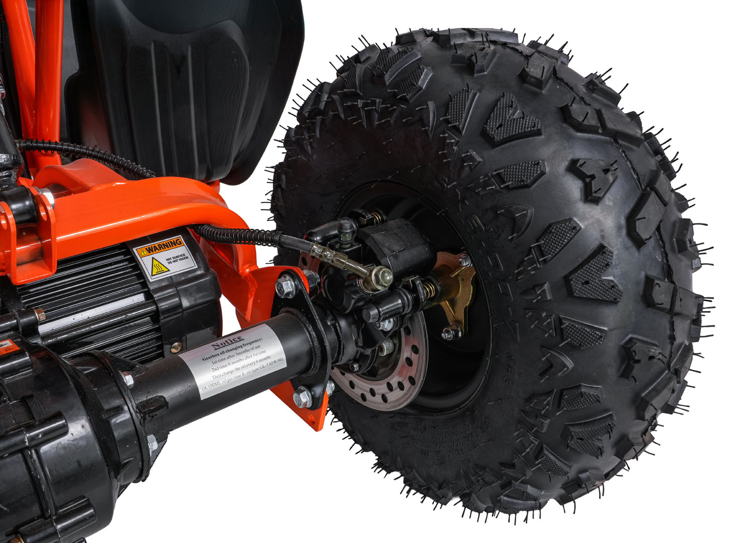 ATV electric pentru copii DESERT STORM LIFT 48V 800W (002) Portocaliu - Autokids.ro - poza 3