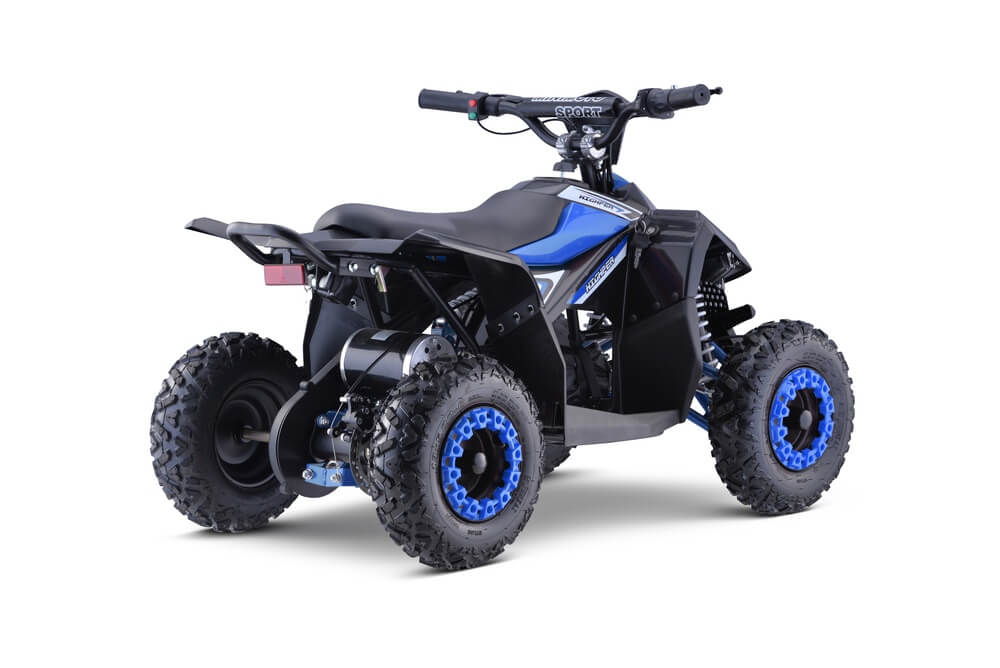 ATV electric pentru copii HIGHPER 1000W 48V (11E) Albastru - Autokids.ro - poza 2