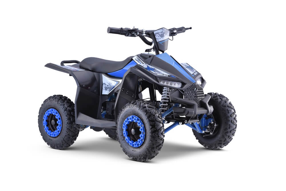 ATV electric pentru copii HIGHPER 1000W 48V (11E) Albastru - Autokids.ro - poza 5