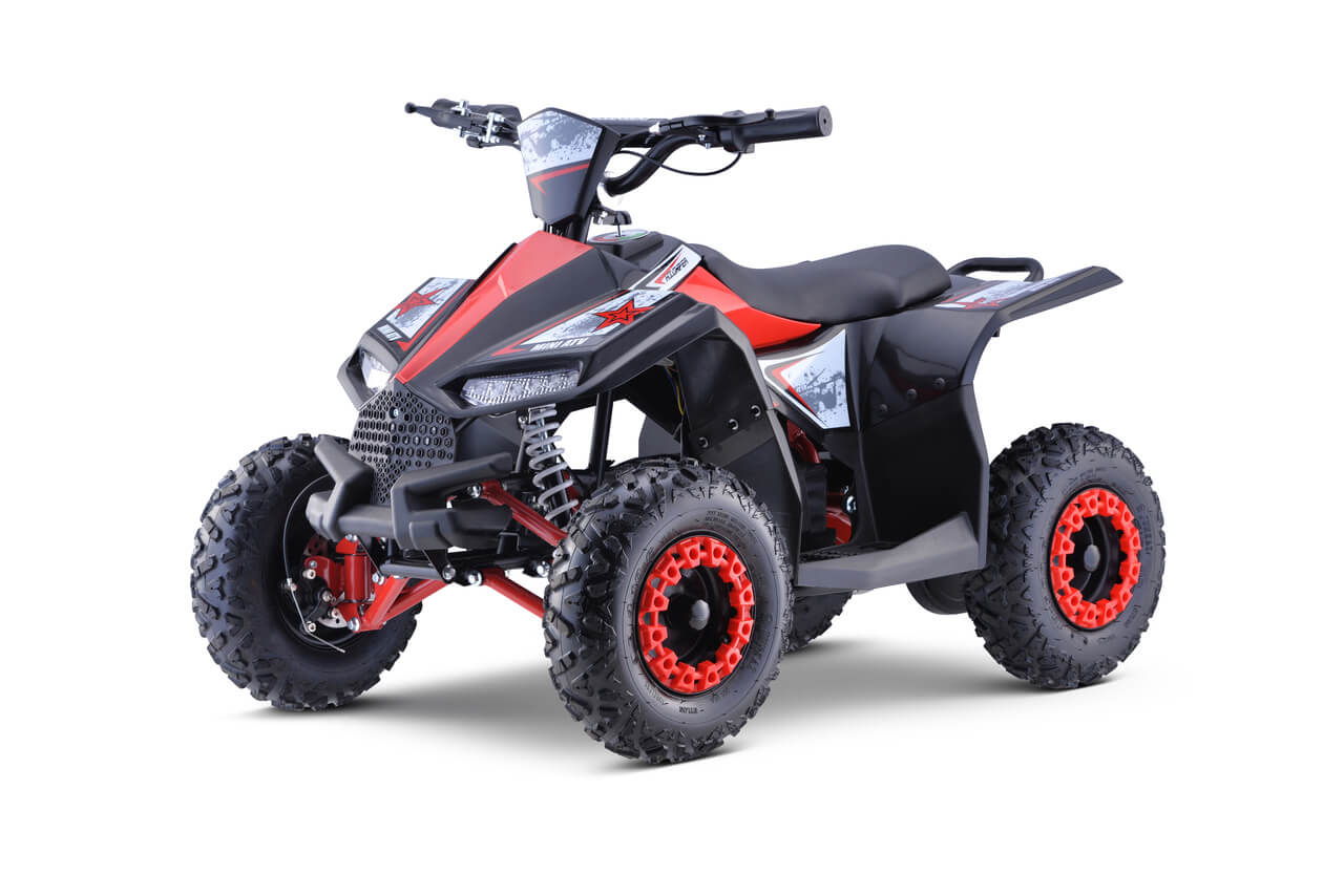 ATV electric pentru copii HIGHPER 1000W 48V (11E) Rosu - Autokids.ro - poza 2