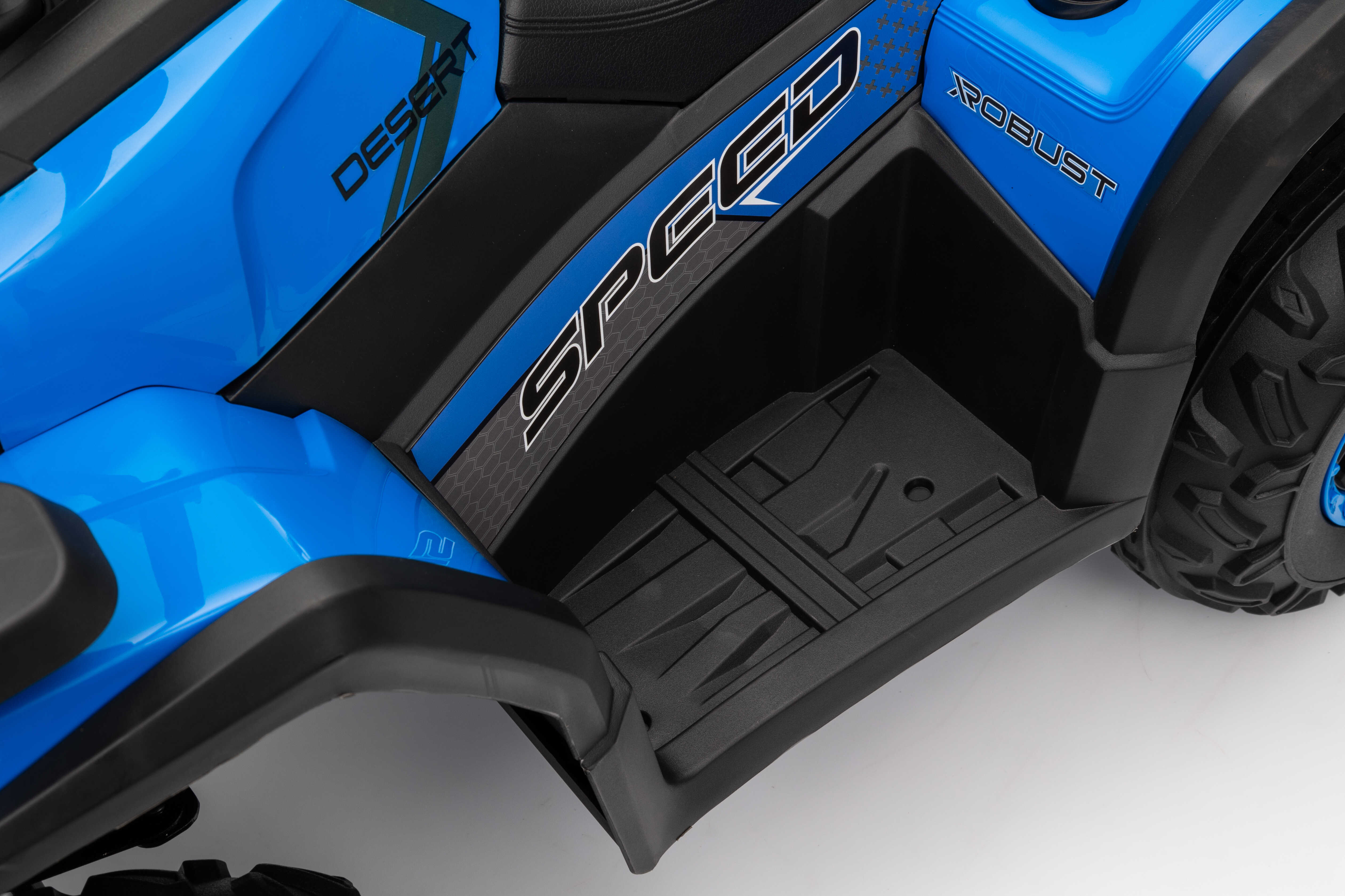 ATV electric pentru copii Mini Desert 12V 4x4 Albastru, telecomanda parentala, Bluetooth - Autokids.ro - poza 3