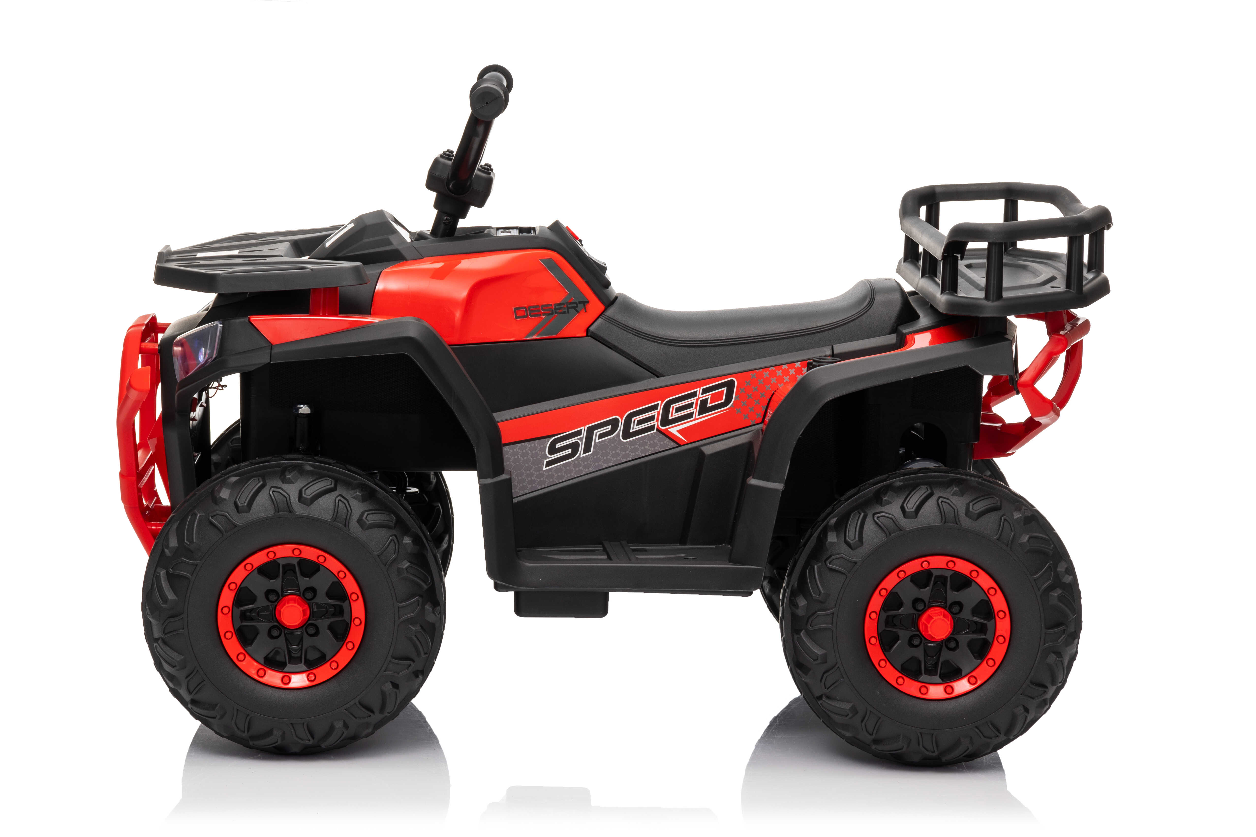 ATV electric pentru copii Mini Desert 12V 4x4 Rosu, telecomanda parentala, Bluetooth - Autokids.ro - poza 2