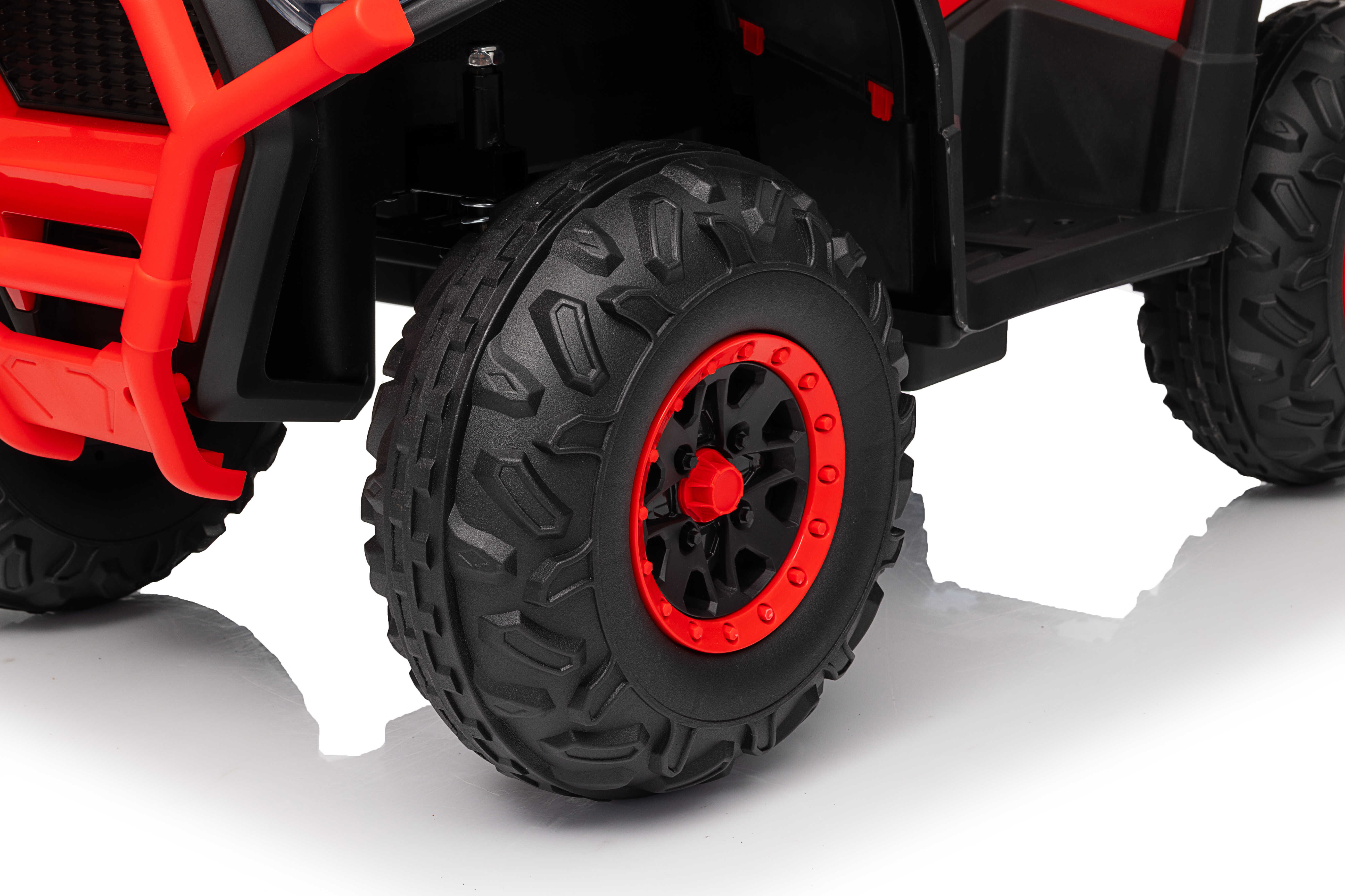 ATV electric pentru copii Mini Desert 12V 4x4 Rosu, telecomanda parentala, Bluetooth - Autokids.ro - poza 3