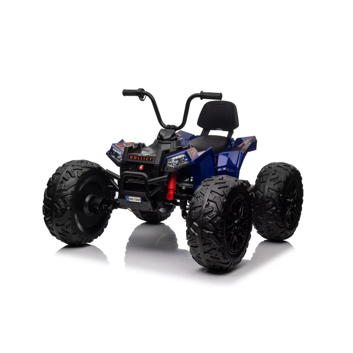 ATV electric pentru copii Monster Wheel 4x4 24V 350W (sx2129) Albastru - Autokids.ro - poza 1