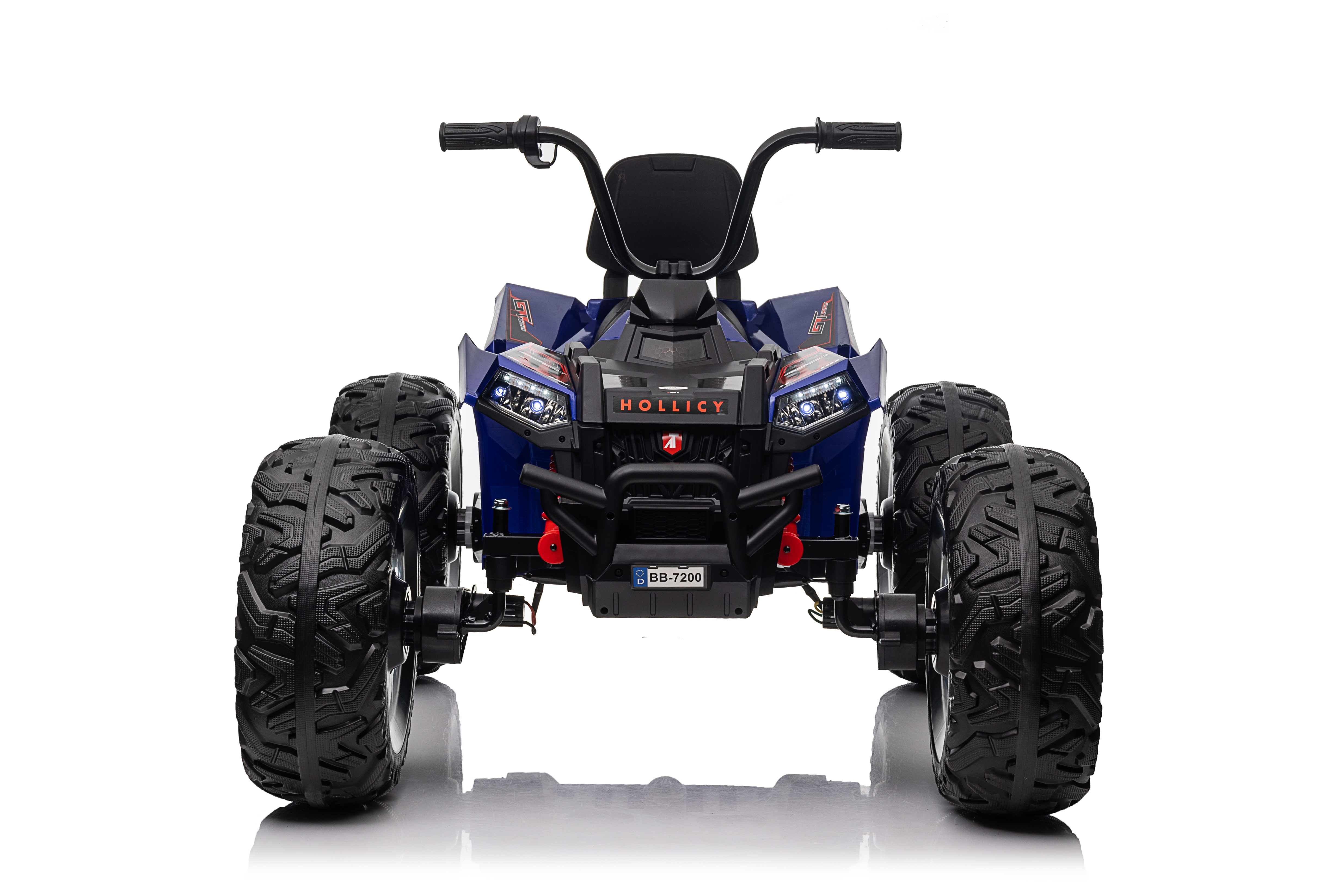 ATV electric pentru copii Monster Wheel 4x4 24V 350W (sx2129) Albastru - Autokids.ro - poza 2