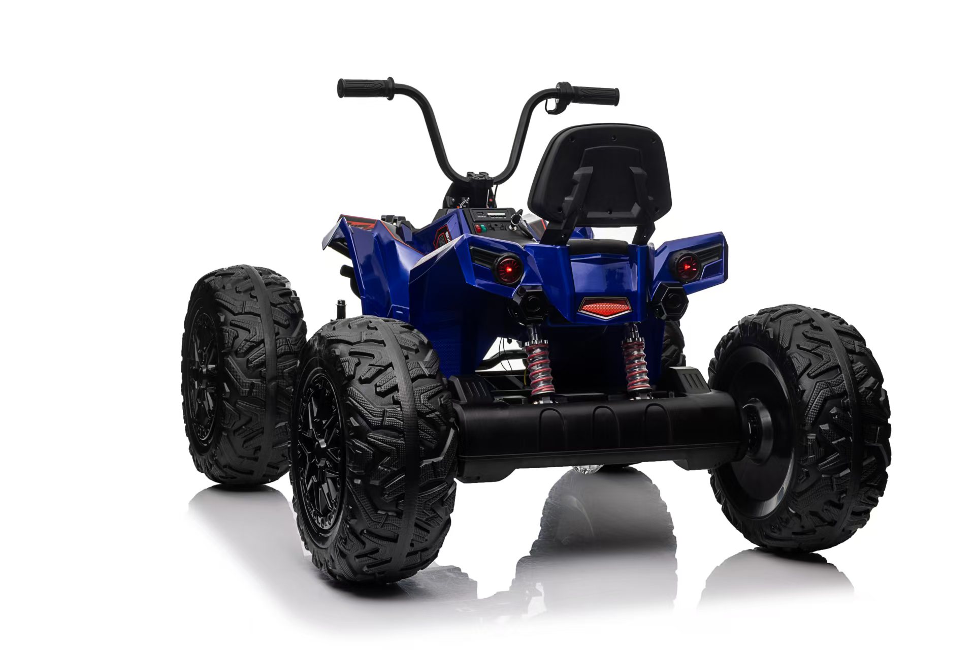 ATV electric pentru copii Monster Wheel 4x4 24V 350W (sx2129) Albastru - Autokids.ro - poza 4