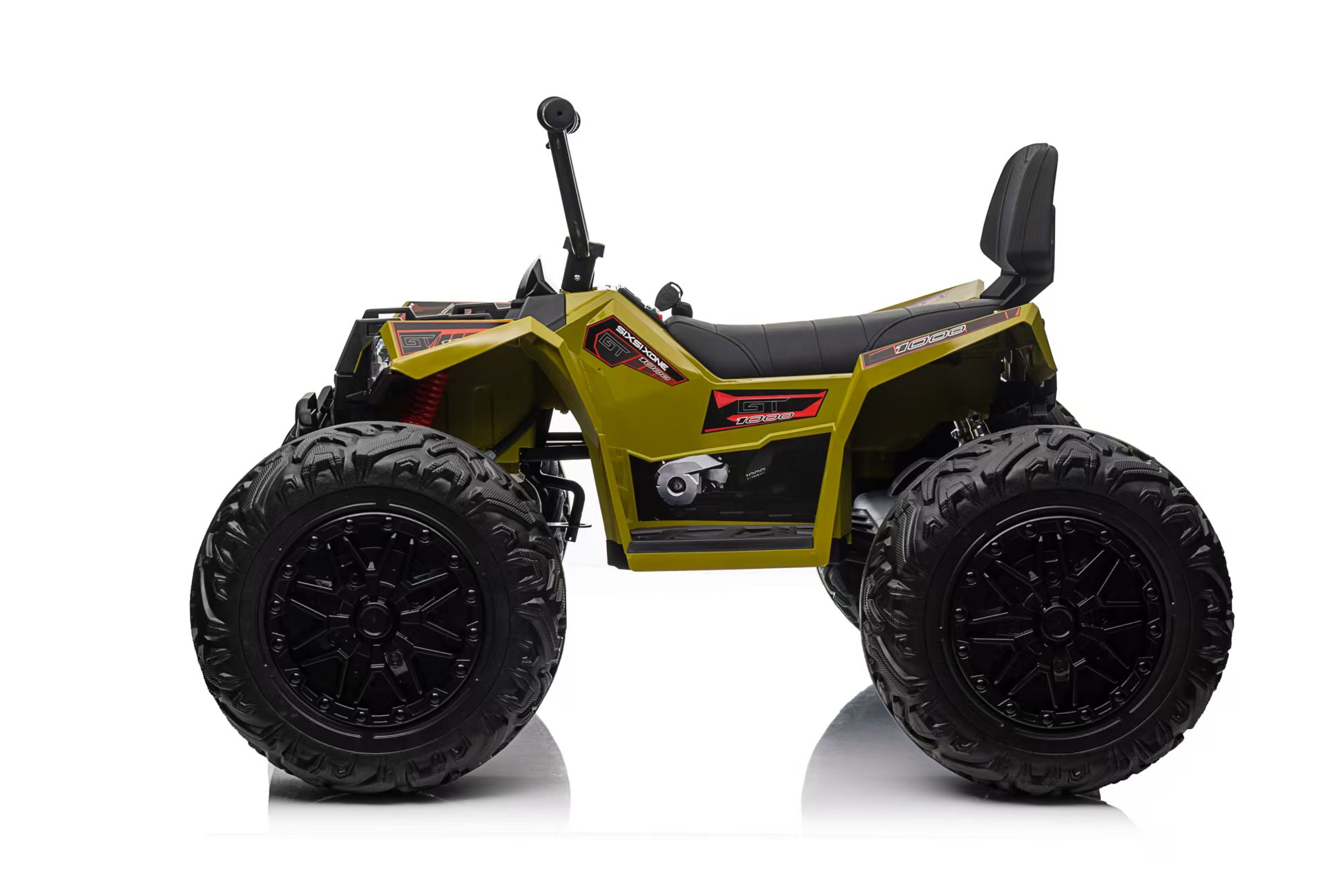 ATV electric pentru copii Monster Wheel 4x4 24V 350W (sx2129) Verde - Autokids.ro - poza 3