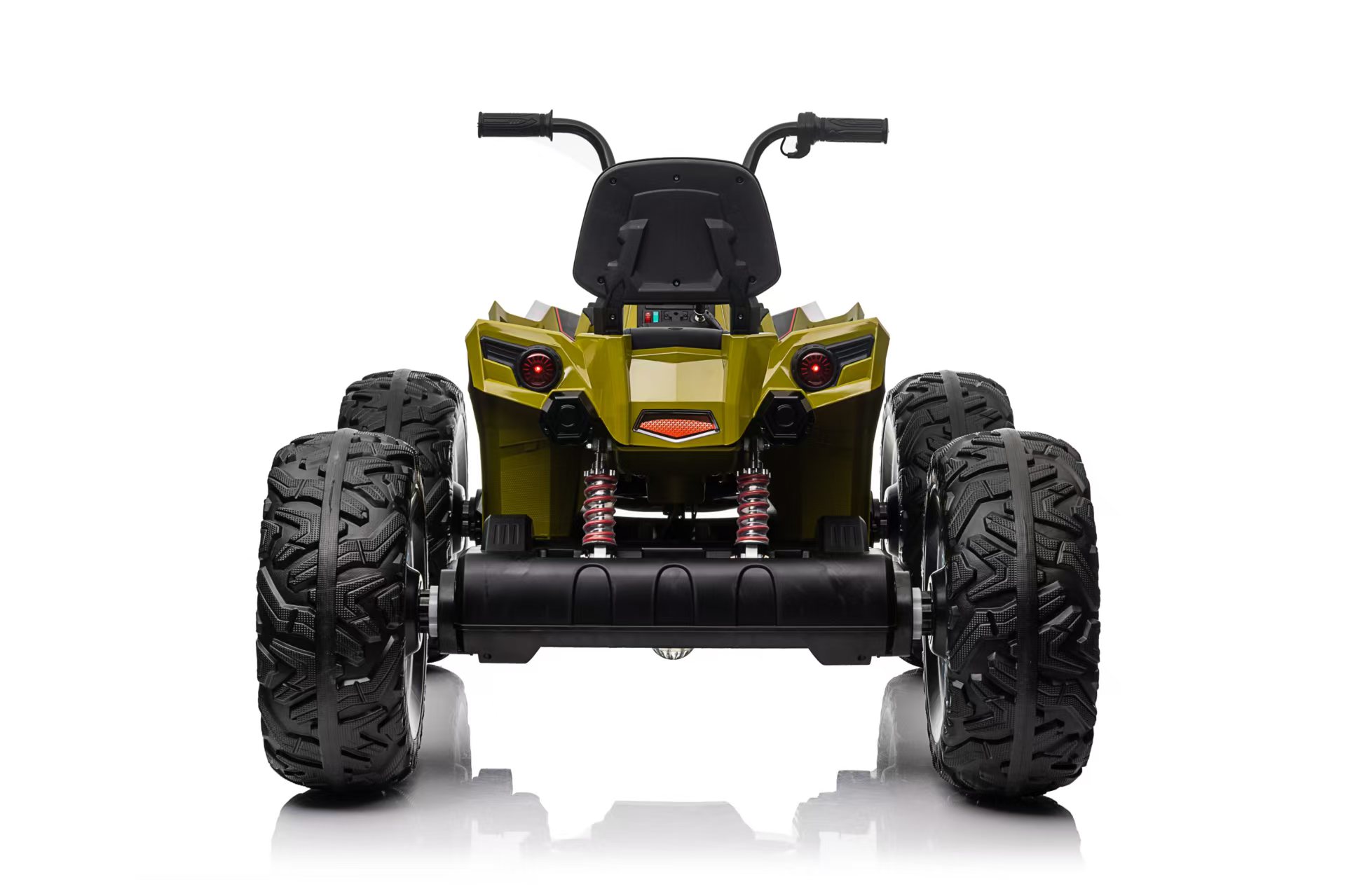 ATV electric pentru copii Monster Wheel 4x4 24V 350W (sx2129) Verde - Autokids.ro - poza 4