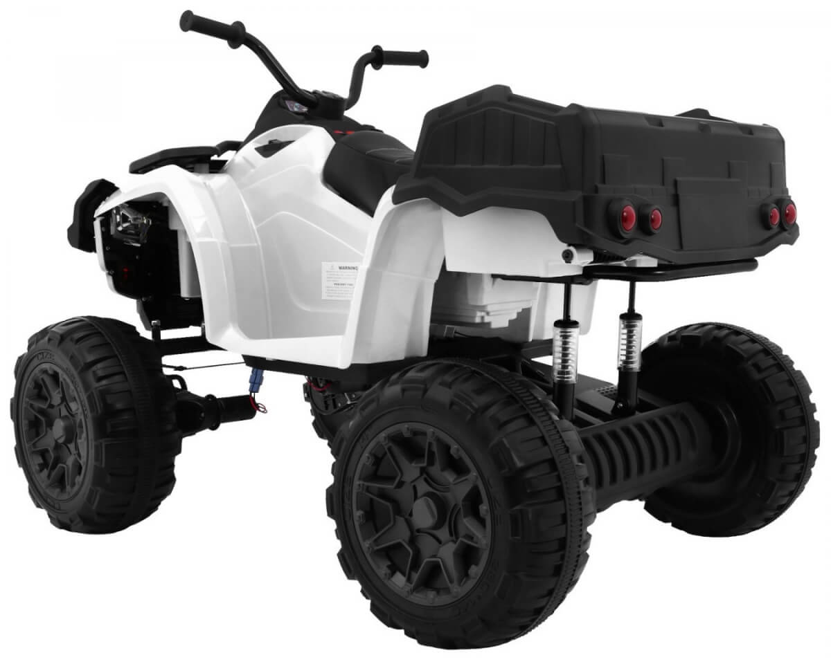 ATV electric pentru copii QUAD XL 4x4 12 volti (0909) Alb - Autokids.ro - poza 3