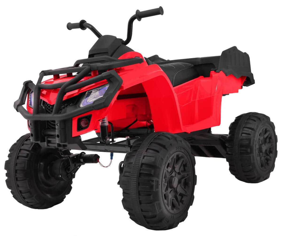 ATV electric pentru copii QUAD XL 4x4 12 volti (0909) Rosu - Autokids.ro - poza 1