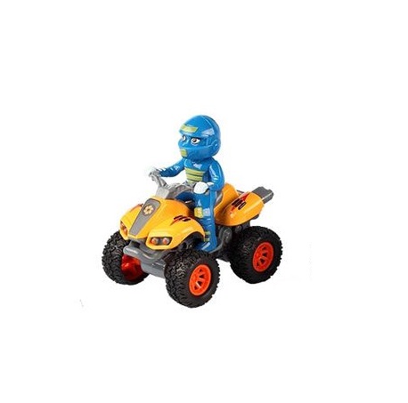 ATV metalic cu motociclist Ocie Alloy - poza 2