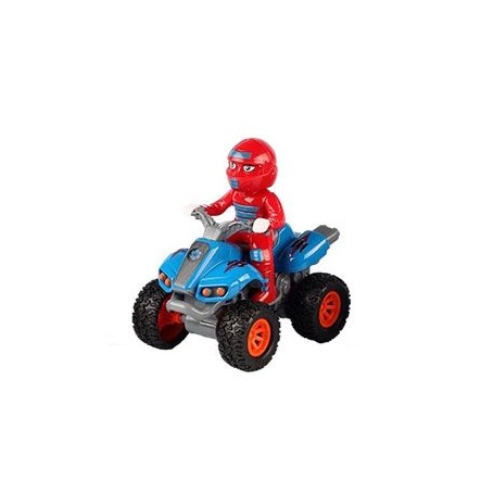 ATV metalic cu motociclist Ocie Alloy - poza 3