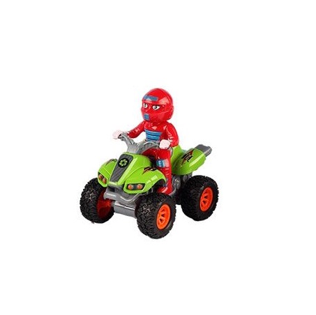ATV metalic cu motociclist Ocie Alloy - poza 4