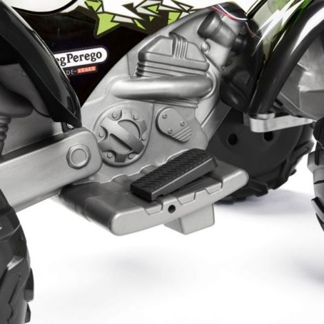 ATV Peg Perego Corral T-Rex, 330W, 12V, 3 ani +, Verde Negru - poza 5