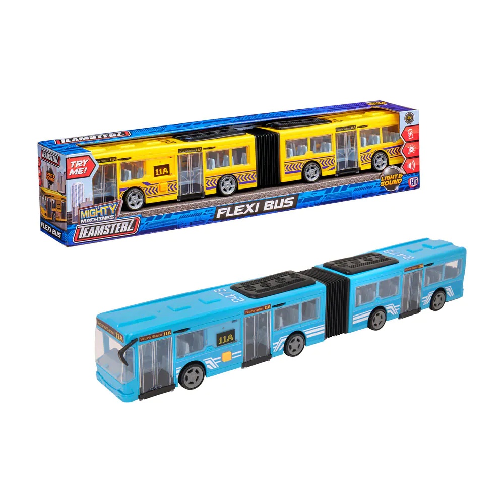 Autobuz cu sunete si lumini HTI Teamsterz diverse modele - poza 2