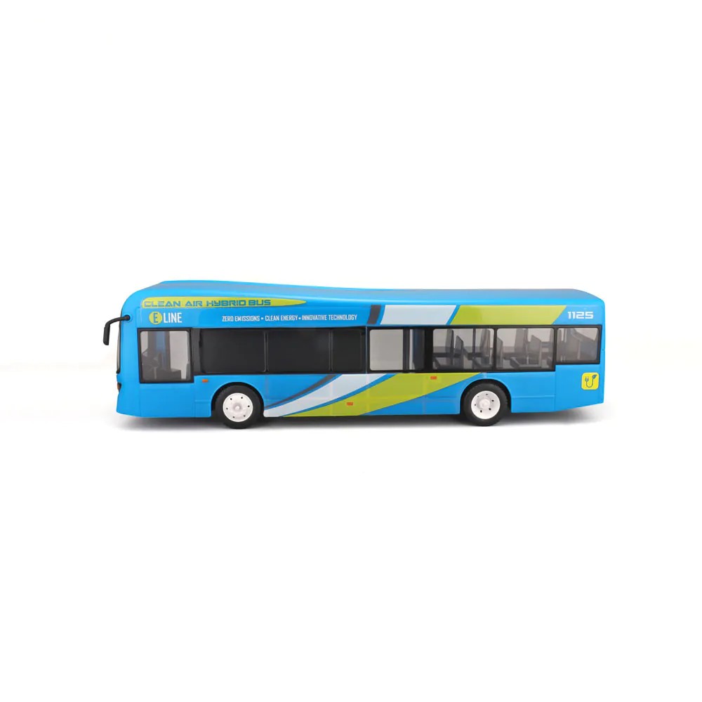 Autobuz cu telecomanda Maisto Tech City Bus Albastru - poza 5