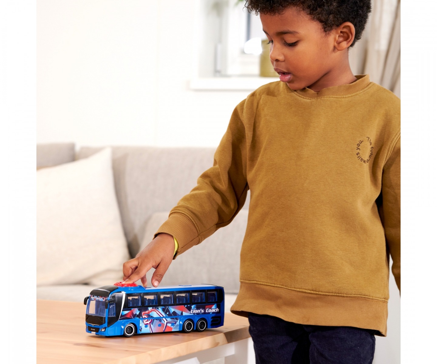 Autobuz MAN Lion s Coach Albastru Dickie - poza 5