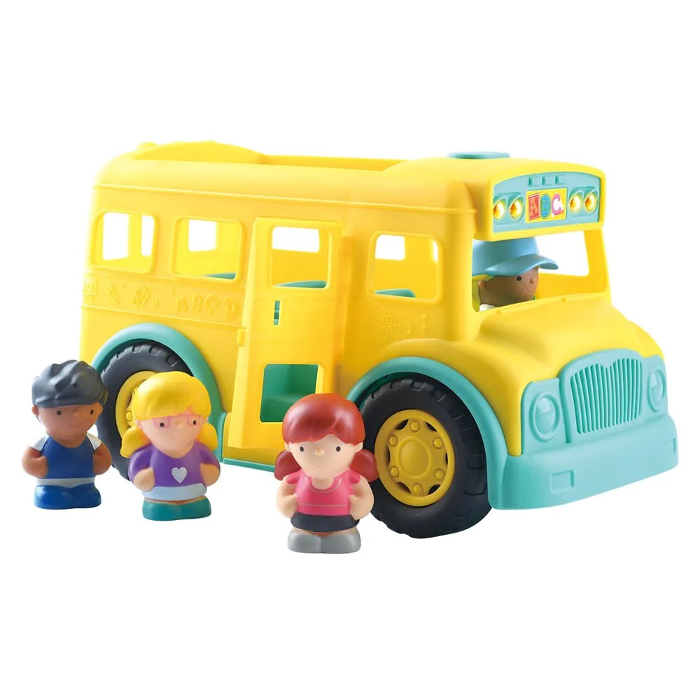 Autobuz scolar cu figurine PlayGo - poza 1