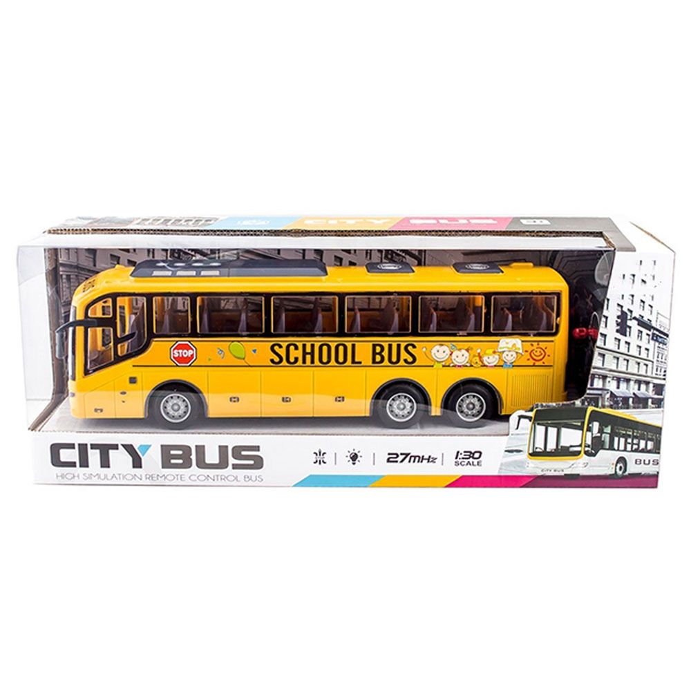 Autobuz scolar cu telecomanda Ocie City Bus 1:30 - poza 2