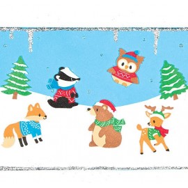 Autocolante neopren Animalele Iarna - Baker Ross - poza 2