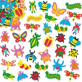 Autocolante neopren insecte - Baker Ross - poza 1