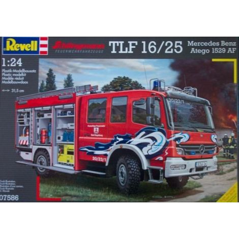 Automodel camionul de pompieri Schlingmann TLF 16 25, 228 piese, scara: 1:24, Revell 07586 - poza 3