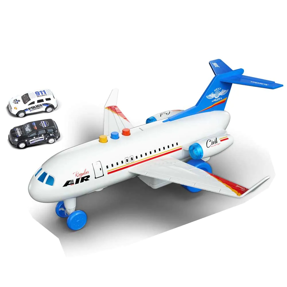 Avion de pasageri cu 2 masinute scara 1:16 - poza 1