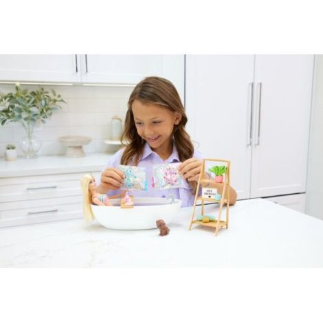 Babrie Self Care Set Papusa Si Baie Cu Confetti - poza 3