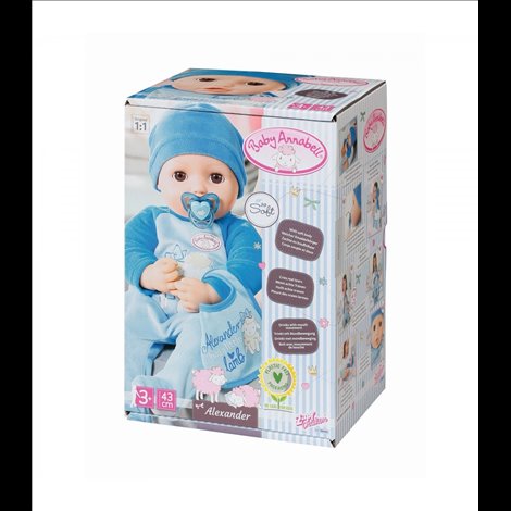 Baby annabell - alexander 43cm 706305 Zapf - poza 1