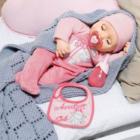 Baby Annabell - Papusa interactiva corp moale, 43 cm - poza 1