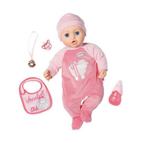 Baby Annabell - Papusa interactiva corp moale, 43 cm - poza 4