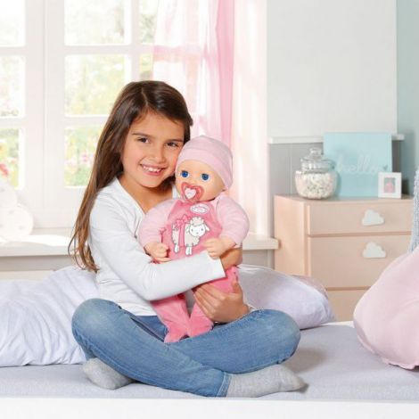 Baby Annabell - Papusa interactiva corp moale, 43 cm - poza 5