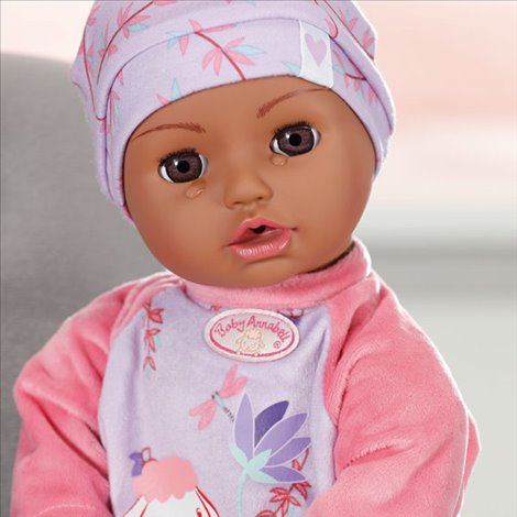 Baby annabell - papusica neagra leah 43 cm 705919 Zapf - poza 3