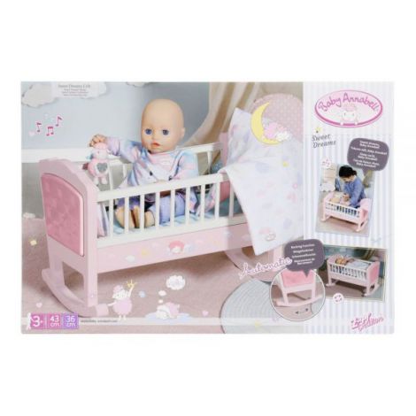 Baby Annabell - Patut cu melodii si sistem de leganare - poza 2
