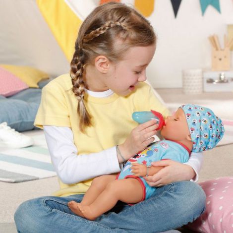 BABY born - Bebelus baiat cu suzeta magica 43cm - poza 1