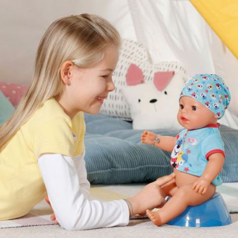BABY born - Bebelus baiat cu suzeta magica 43cm - poza 3