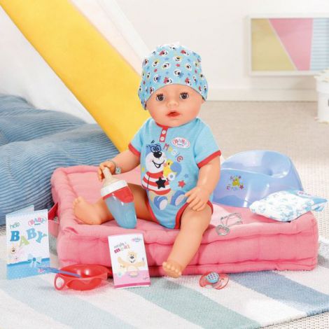 BABY born - Bebelus baiat cu suzeta magica 43cm - poza 5