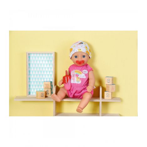 Baby born - biberon si suzeta 36 cm diverse culori 27949 Zapf - poza 3
