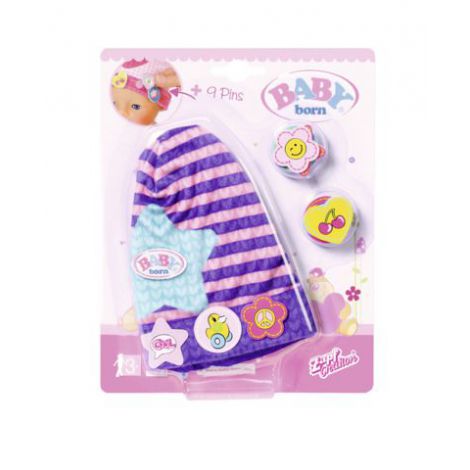 BABY born-Caciulita cu insigne 43cm - poza 2