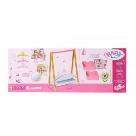 BABY born - Cuier haine cu spatiu de depozitare - poza 1