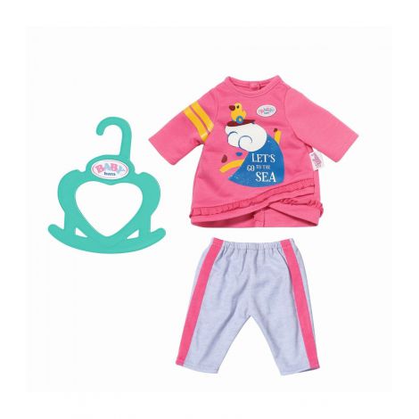 Baby born - hainute casual roz 36 cm 31892 Zapf - poza 1