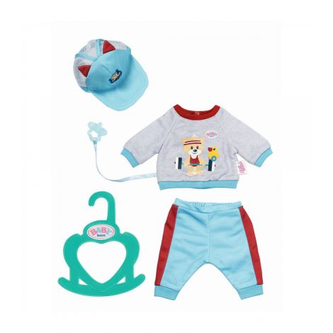 Baby born - hainute sport albastre 36 cm 31878 Zapf - poza 1